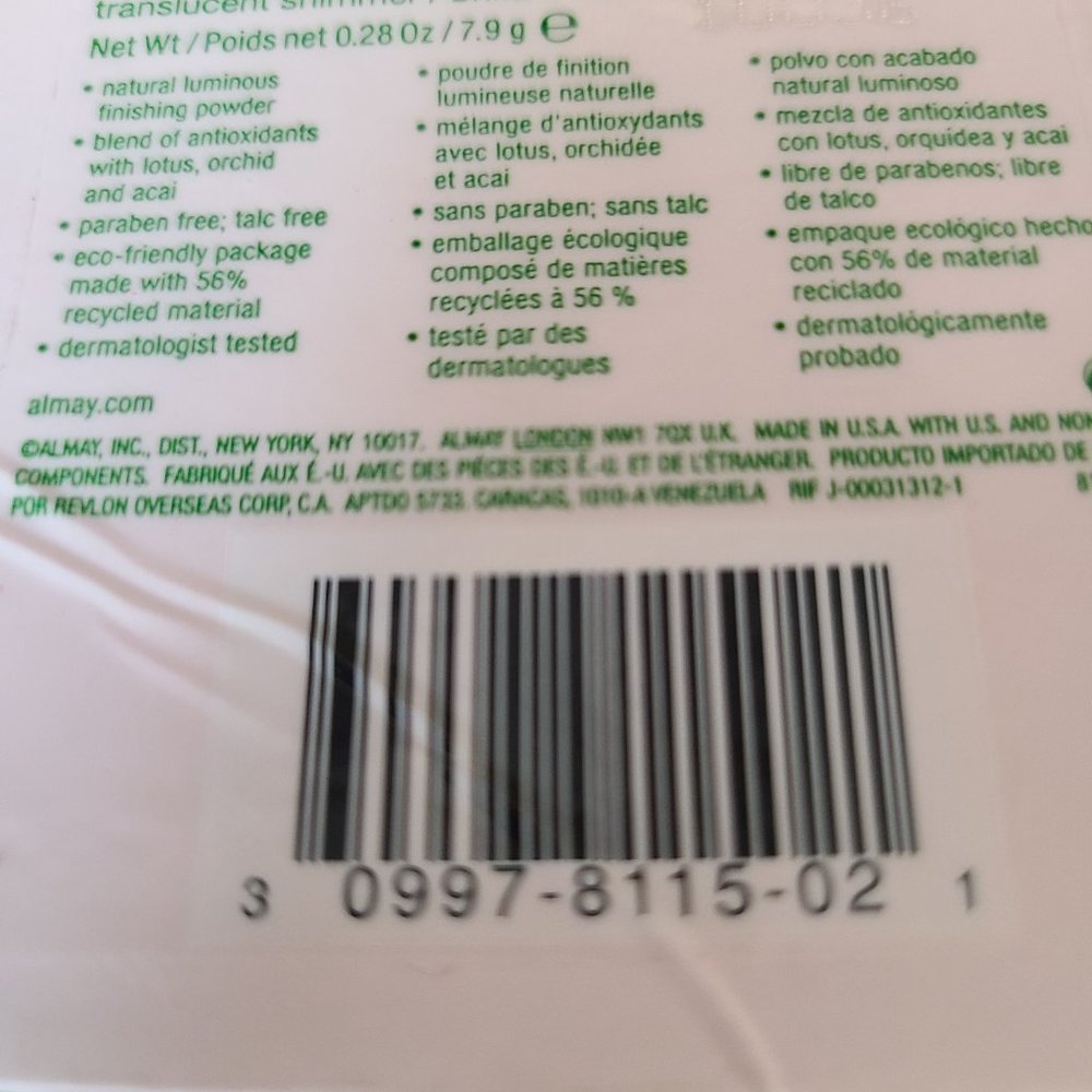 Almay Translucent Shimmer - Picture 2 of 2